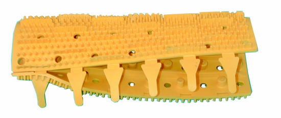 Brosse a picots jaune pour robot sweepy m3 (pièce) deux robotb sont nécessaires par robot brosses ECLATS DESTOCKAGE