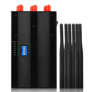 Brouilleur onde gsm portable 6 antennes bloqueur 2G 3G 4G WiFi 2400MHz gps 1500MHz 1600MHz dcs/1800MHz phs/1900MHz ECLATS DESTOCKAGE