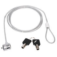 Câble 1.80m de verrouillage cadenas 2 clef notebook imprimante ecran ordinateur antivol universel ECLATS DESTOCKAGE