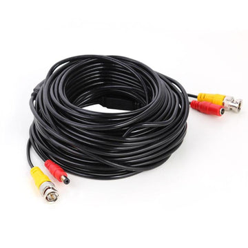 Cable 30m coaxial bnc alimentation jack femelle vers jack mâle ECLATS DESTOCKAGE