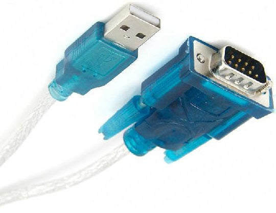 Cable 80 cm de conversion usb vers rs232 db9 serie 9 pin HL-340 ECLATS DESTOCKAGE
