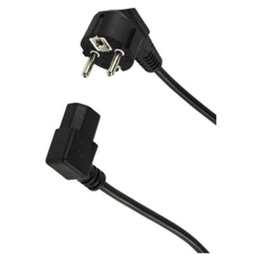 Cable alimentation electrique 2m avec fiche coudee vde euro cable 706 ECLATS DESTOCKAGE