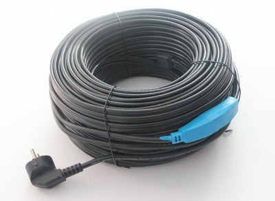 Cable anti gel 48m avec thermostat cordon electrique chauffant antigel shpt-48m canalisation tuyau ECLATS DESTOCKAGE