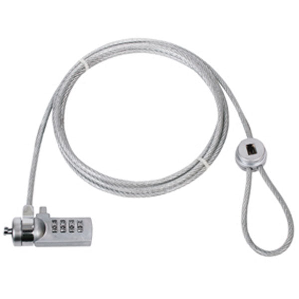 Cable antivol code cadenas combinaison 4 chiffres cmp-safe4 protection ordinateur portable ecran ECLATS DESTOCKAGE