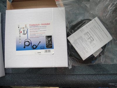 Câble chauffant 6m 7m 8m avec fonction anti-gel cordon longueur 8 mètres 220v ECLATS DESTOCKAGE