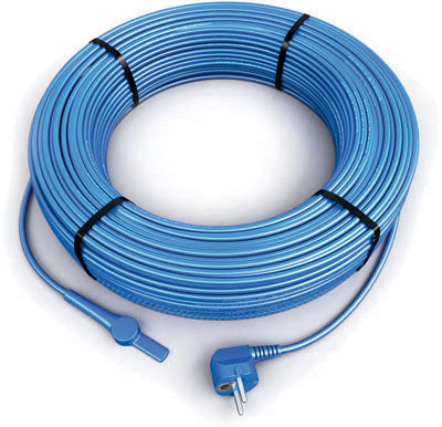 Cable chauffant anti gel thermostat antigel aquacable-3m canalisation tuyau eau cordon electrique ECLATS DESTOCKAGE