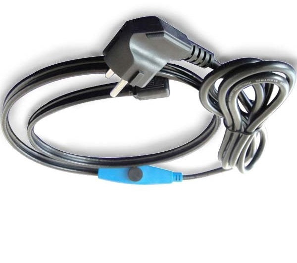 Cable chauffant antigel cordon 2m gel canalisation tuyau ECLATS DESTOCKAGE