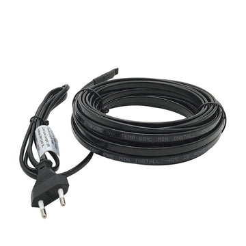 Cable chauffant antigel cordon electrique 1m shpt-1m anti gel canalisation tuyau eau thermostat ECLATS DESTOCKAGE