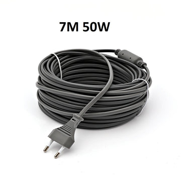 Cable chauffant autoregule antigel 7m 50W canalisation tuyau eau reptile chien chat anti gel electrique ECLATS DESTOCKAGE