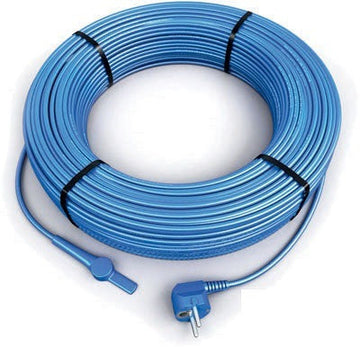 Cable chauffant avec thermostat antigel aquacable-32m canalisation tuyau eau anti gel electrique ECLATS DESTOCKAGE