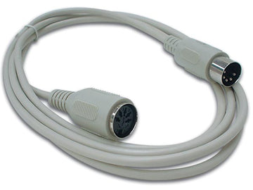 Cable clavier din5 male verd din5 femelle / 2m ECLATS DESTOCKAGE