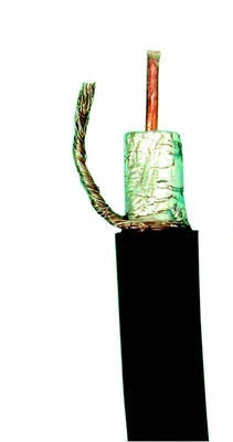 Cable coaxial 75 ohm rigide noir ø10mm 500m rg11 ECLATS DESTOCKAGE