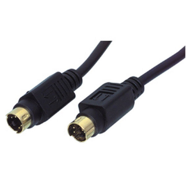 Cable cordon 10m s vhs mâle vers s vhs mâle cable-524/10 ECLATS DESTOCKAGE