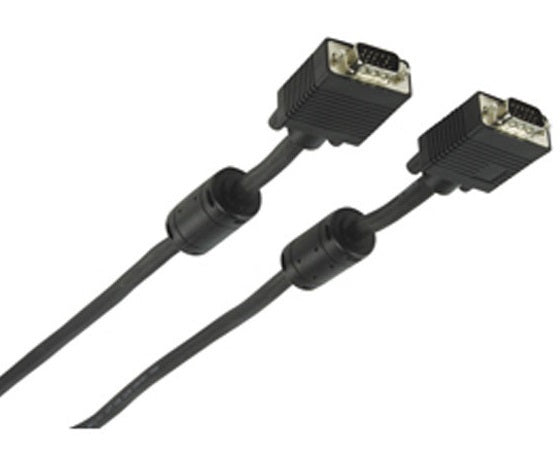 Cable db15 cordon noir vga mâle vga mâle ecran cable-177/3 konig moniteur video haute densite 3m ECLATS DESTOCKAGE