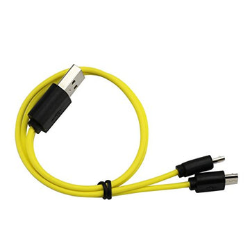 Câble de charge Micro USB Znter pour 2 Batteries rechargeables r6usb r14usb r20usb 6f22usb ECLATS DESTOCKAGE