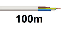 Cable electrique h05vv-f 3g0,50 mm² 3x0.5 3 fils souple h05vvf 0,50mm2 ø6mm (100m) secteur