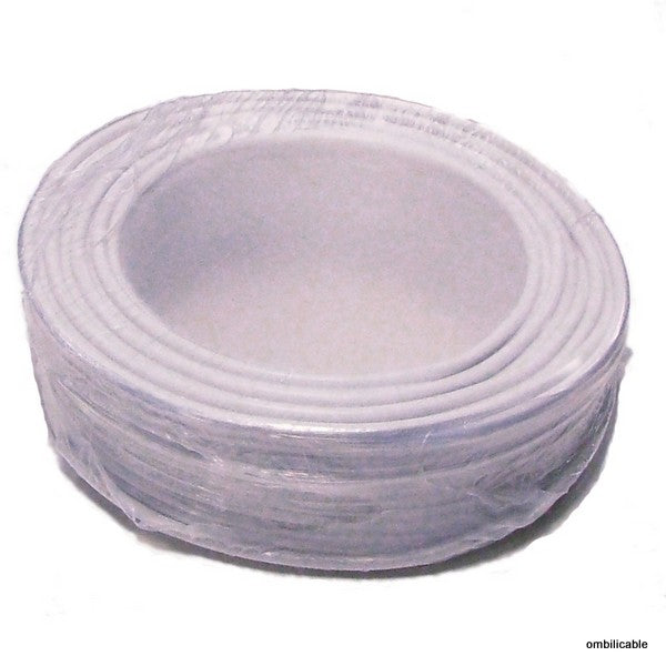 Câble electrique souple blanc h05vvf 3g2,5 50 m - ECLATS DESTOCKAGE