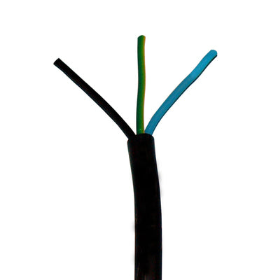 Cable electrique u1000 r2v 3 fils 1,5mm2 3g1,50 ø8mm (le mètre 3x1.5) fil rigide secteur cablage - ECLATS DESTOCKAGE