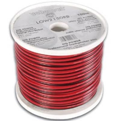 Cable haut parleur sono pa 2x1.5 hp 2x1,5mm2 100m sonorisation low2150rb public adress ECLATS DESTOCKAGE