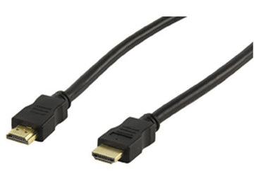 Cable hdmi 1.5m mâle vers hdmi dore mâle cable 557/1.5 plaque or cordon video haute definition ECLATS DESTOCKAGE