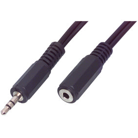 Cable jack 3.5mm stereo mâle cable-423/5 vers jack stereo femelle cordon 5m konig vlap22050b50 ECLATS DESTOCKAGE