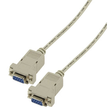 Cable null modem croisee 1.8m dsub9 femelle vers dsub9 femelle ECLATS DESTOCKAGE