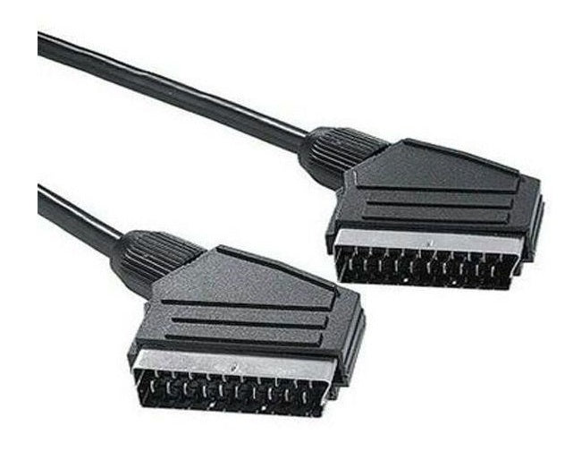Cable peritel 10m male male connexion tv ECLATS DESTOCKAGE