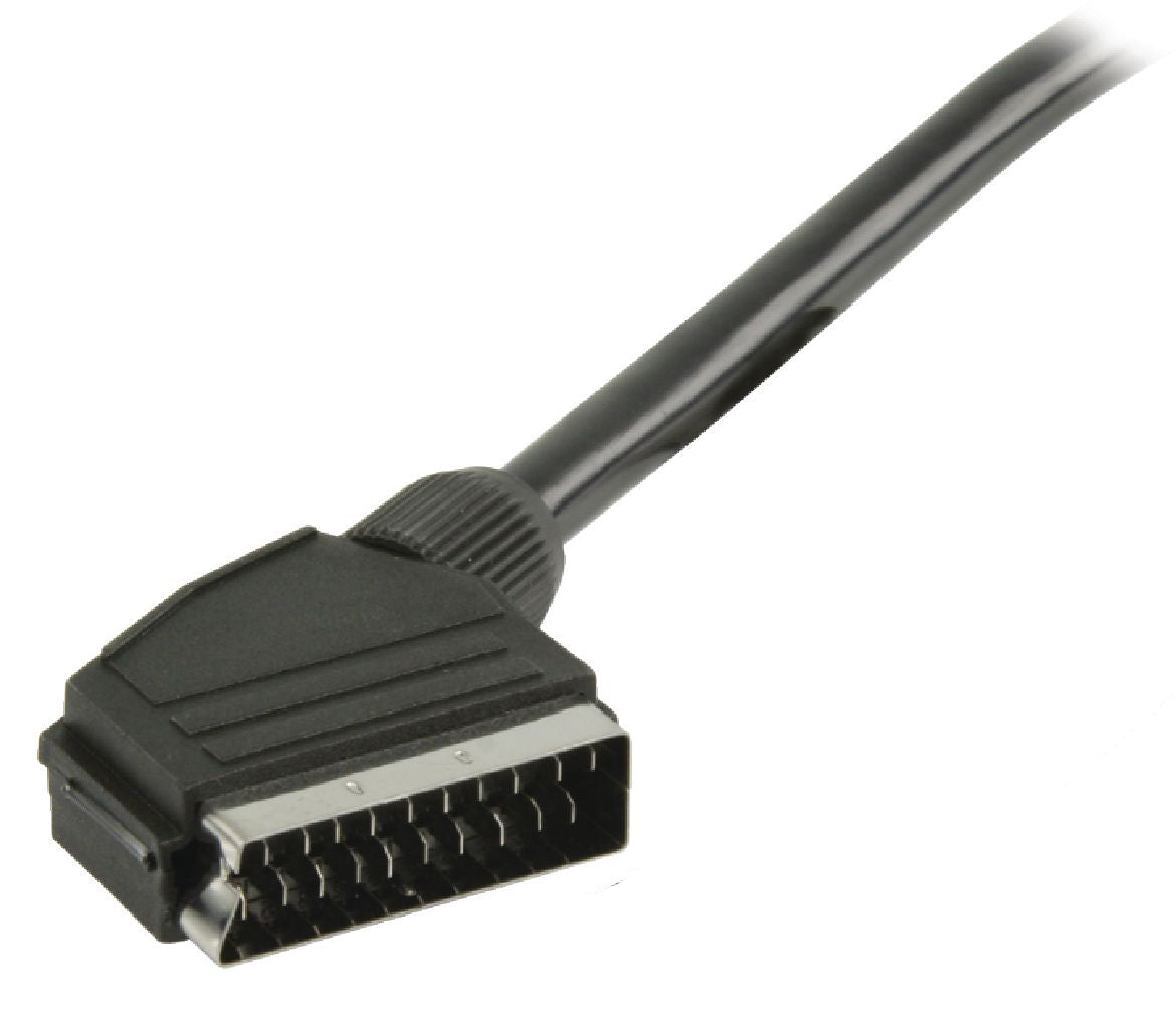 Câble peritel avec adaptateur peritel mâle adaptateur peritel mâle 3.00 m noir ECLATS DESTOCKAGE