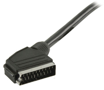 Câble peritel avec adaptateur peritel mâle adaptateur peritel mâle 3.00 m noir ECLATS DESTOCKAGE
