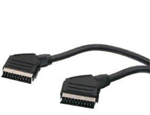 Cable peritel de 10m cordon male male television connexion tv ECLATS DESTOCKAGE