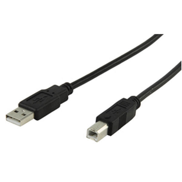 Cable usb 2.0 a mâle b mâle cordon 1.5m pour imprimante ou scanner cable 141hs ECLATS DESTOCKAGE