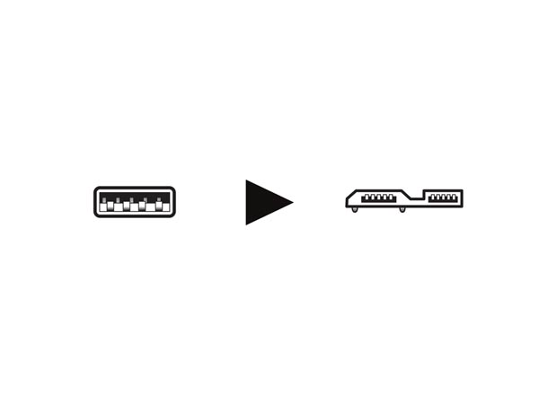 câble usb 3.0 fiche usb a vers fiche micro-usb de base 2.5m pac606b025 ECLATS DESTOCKAGE