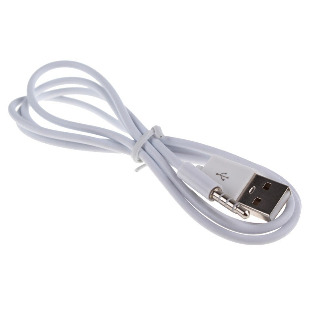 Cable usb male vers jack 3.5 audio 5cm Chargeur Adaptateur iPod MP3 ECLATS DESTOCKAGE