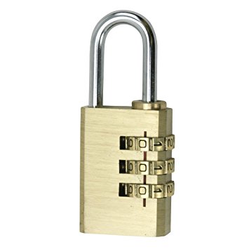 cadenas 20mm 3 chiffres code numero combinaison fermeture ouverture securisee antivols 80734 cogex ECLATS DESTOCKAGE