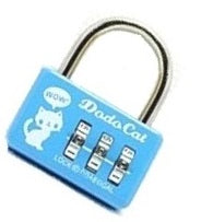 Cadenas 25mm combinaison 3 chiffres antivols code numero fermeture ouverture securisee dodocat ECLATS DESTOCKAGE