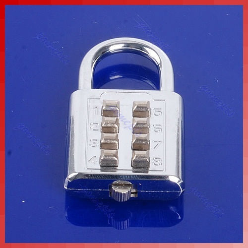 Cadenas à 8 chiffres code numero digitals à combinaison fermeture ouverture securisee ECLATS DESTOCKAGE