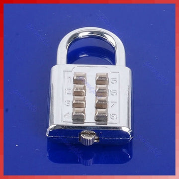 Cadenas à 8 chiffres code numero digitals à combinaison fermeture ouverture securisee ECLATS DESTOCKAGE