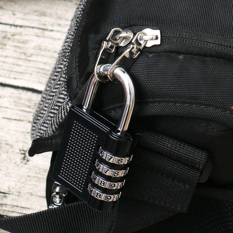 Cadenas à combinaison 4 chiffres 40mm 43mm 4 chiffres code numero fermeture ouverture ECLATS DESTOCKAGE