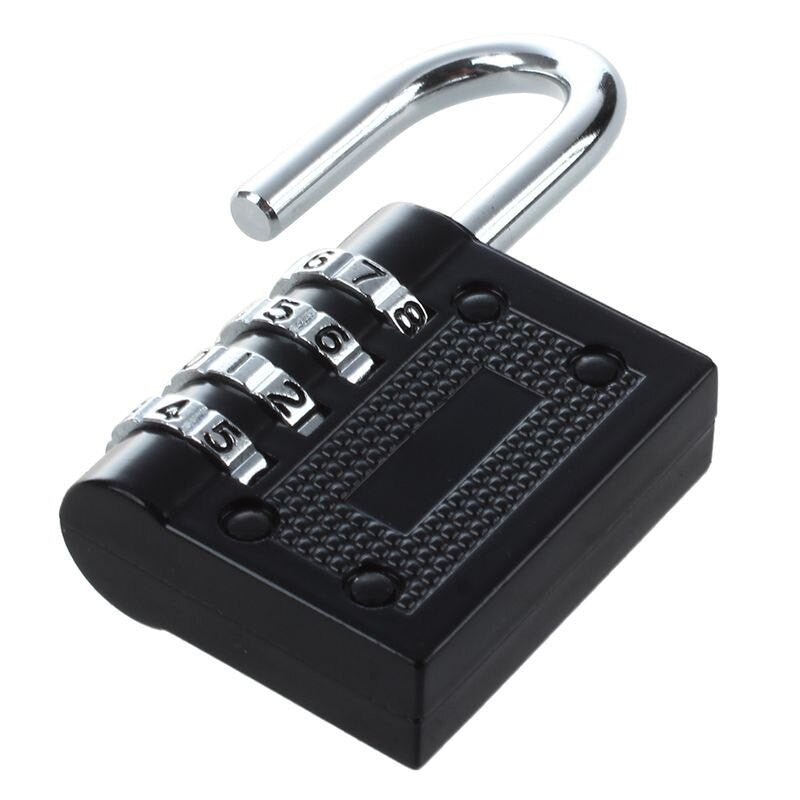 Cadenas à combinaison à 4 rangées de chiffres 40 mm 43mm serrure a code ECLATS DESTOCKAGE