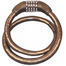 Cadenas antivol slkm03 combinaison code moto scooter quad velo codee chaine cable securite