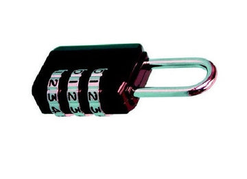 Cadenas codée en aluminium 25mm combinaison 4 chiffres code numero fermeture ouverture securisee ECLATS DESTOCKAGE