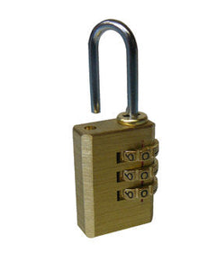 Cadenas combinaison 25mm 3 chiffres code numero fermeture ouverture securisee antivols fd 6040