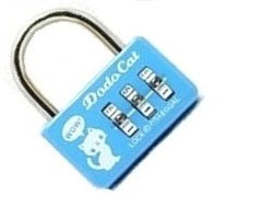 Cadenas dodocat  25mm code 3 chiffres  fermeture ouverture securisee antivols combinaison ECLATS DESTOCKAGE