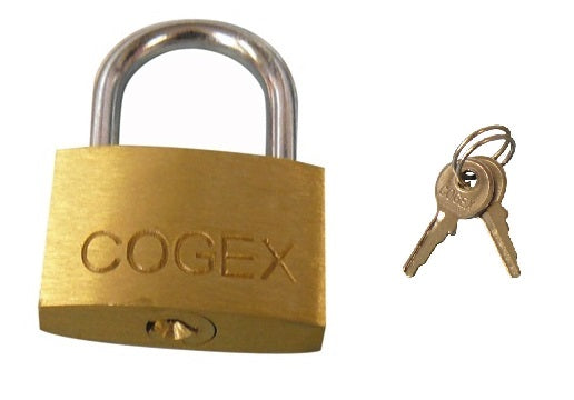 Cadenas fermeture 080104 sécurité 25mm laiton 2 clefs verrou antivol serrures ECLATS DESTOCKAGE