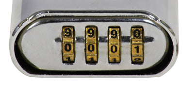 Cadenas ultra-solide à code 50 mm combinaison 4 chiffres numero 50mm ECLATS DESTOCKAGE