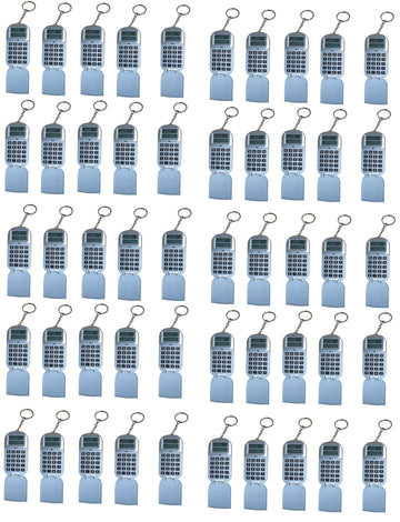 50 Calculatrices electronique convertisseur euro porte clef jeton caddie supermarche ECLATS DESTOCKAGE