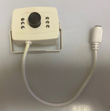 Camera 12v cam16 scam02 audio video n/b pour scam02 scamset2 objectif 1/4 surveillance noir blanc ECLATS DESTOCKAGE