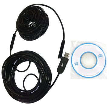 Camera 20m couleur usb video inspection canalisation conduit debouchage ECLATS DESTOCKAGE