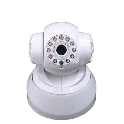 Camera blanche ip pivotante surveillance sans fil motorisee iphone couleur wifi ip ECLATS DESTOCKAGE