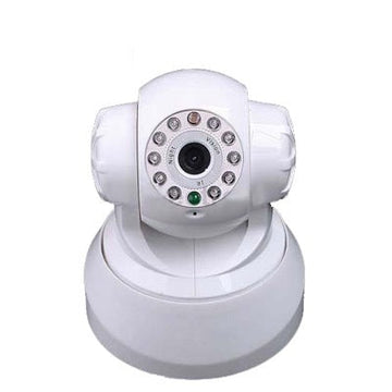 Camera blanche ip pivotante surveillance sans fil motorisee iphone couleur wifi ip ECLATS DESTOCKAGE